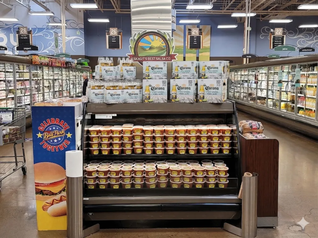 Grocery Store End Cap